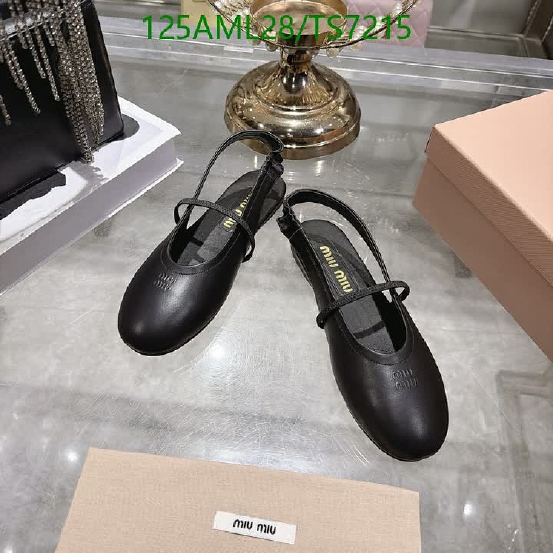 Miu Miu-Shoes(Women) Code: TS7215 $: 125USD