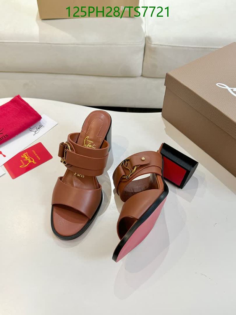Christian Louboutin-Shoes(Women) Code: TS7721 $: 125USD
