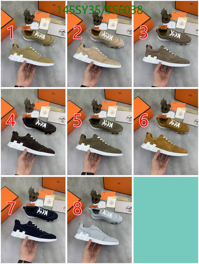 Hermes-Shoes(Men) Code: TS6038 $: 145USD
