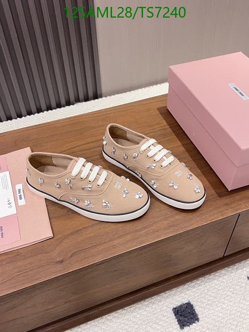 Miu Miu-Shoes(Women) Code: TS7240 $: 125USD