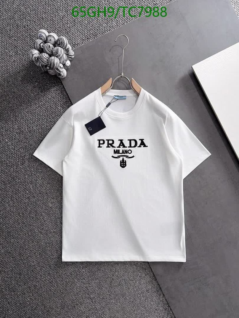 Prada-Clothing Code: TC7988 $: 65USD