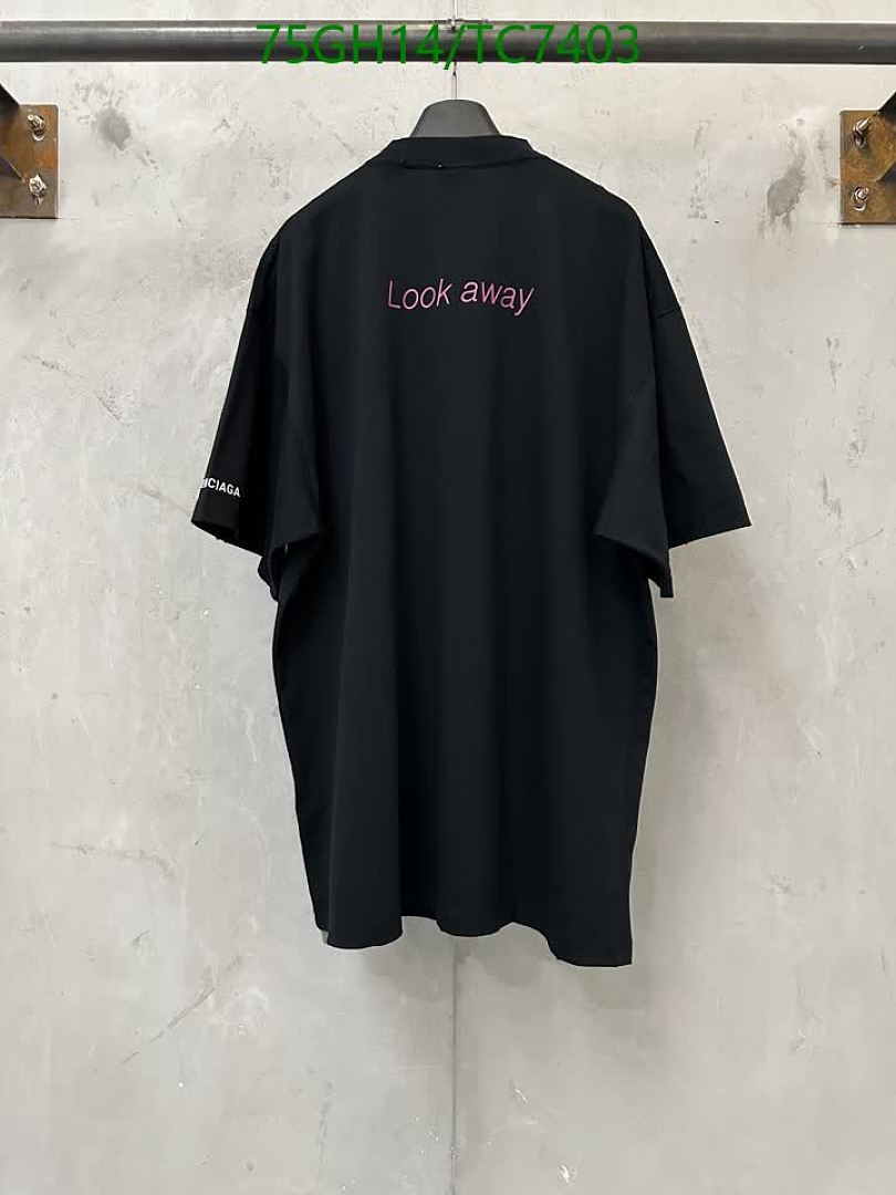 Balenciaga-Clothing Code: TC7403 $: 75USD