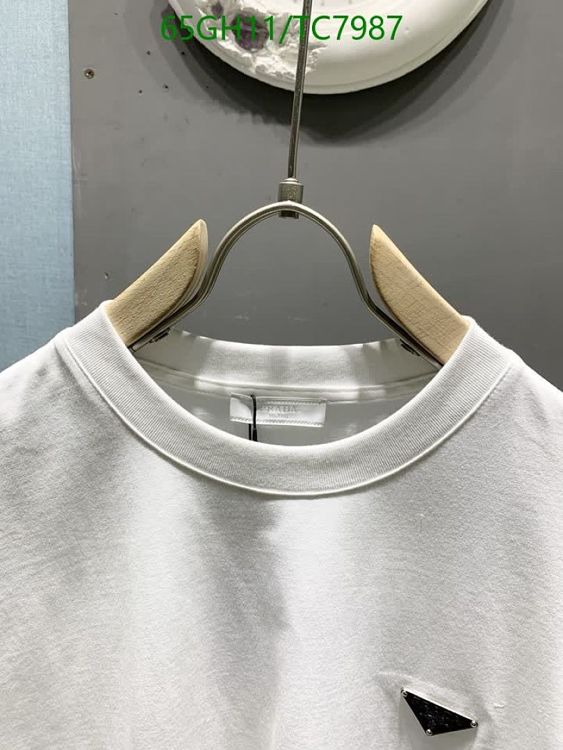 Prada-Clothing Code: TC7987 $: 65USD