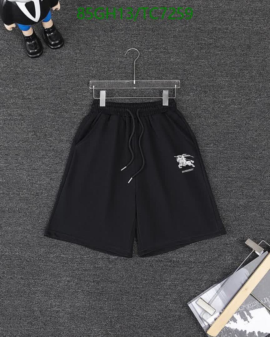 Burberry-Clothing Code: TC7259 $: 85USD