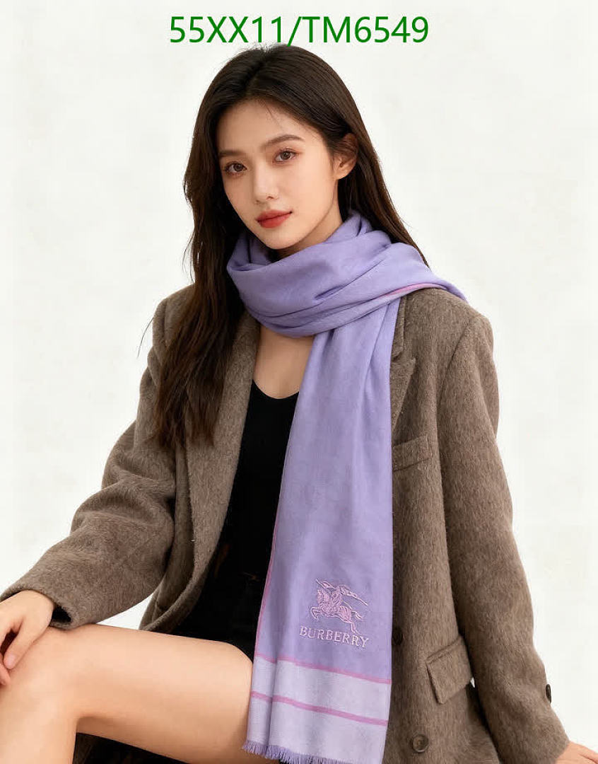 Burberry-Scarves Code: TM6549 $: 55USD