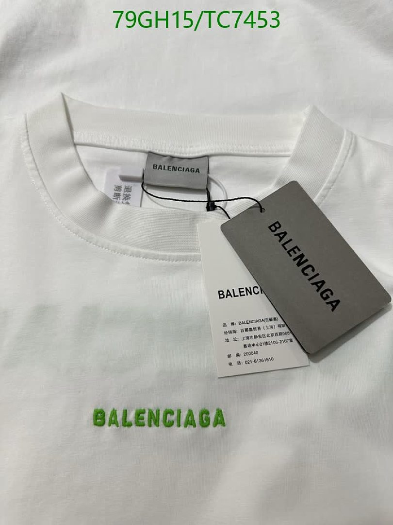 Balenciaga-Clothing Code: TC7453 $: 79USD
