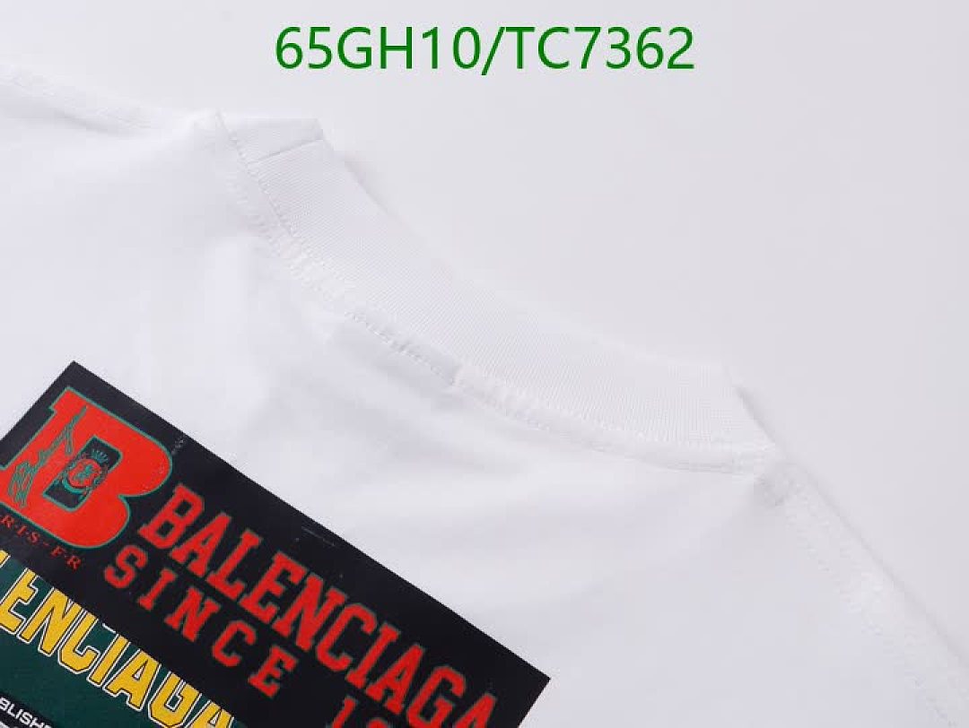 Balenciaga-Clothing Code: TC7362 $: 65USD