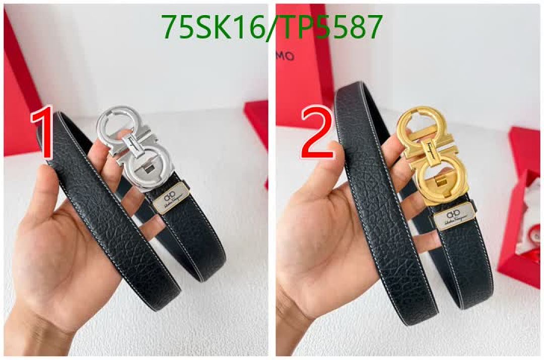 Ferragamo-Belts Code: TP5587 $: 75USD