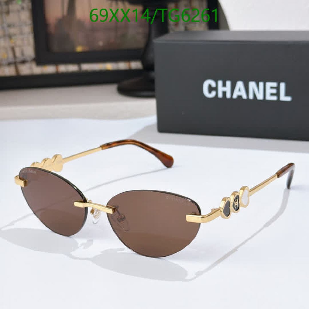 Chanel-Glasses Code: TG6261 $: 69USD