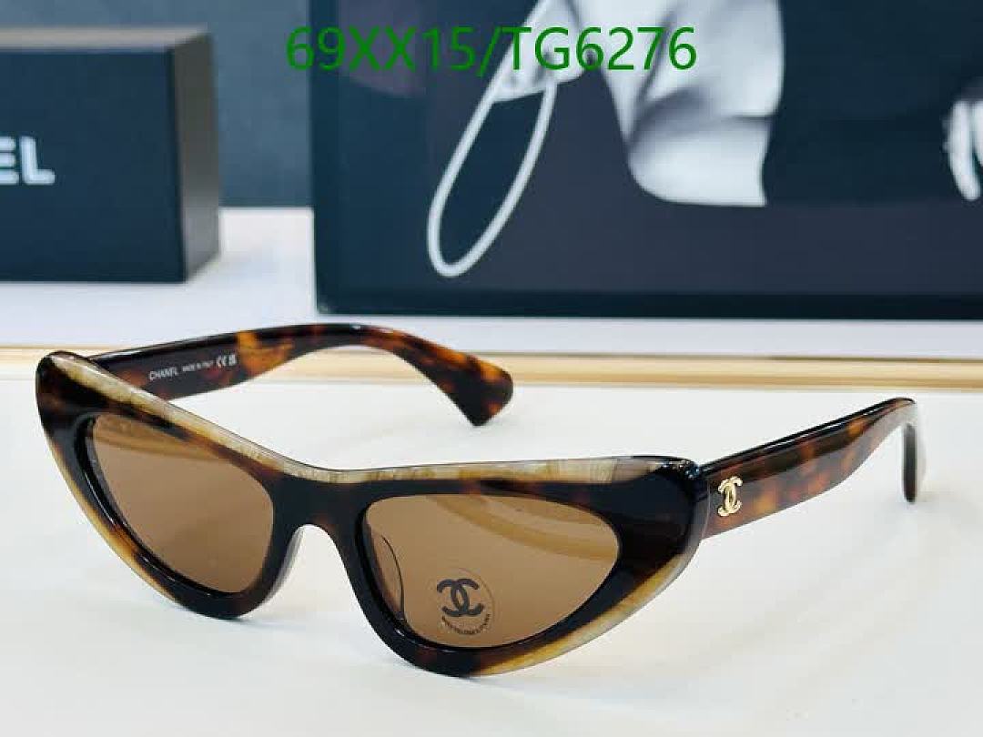 Chanel-Glasses Code: TG6276 $: 69USD