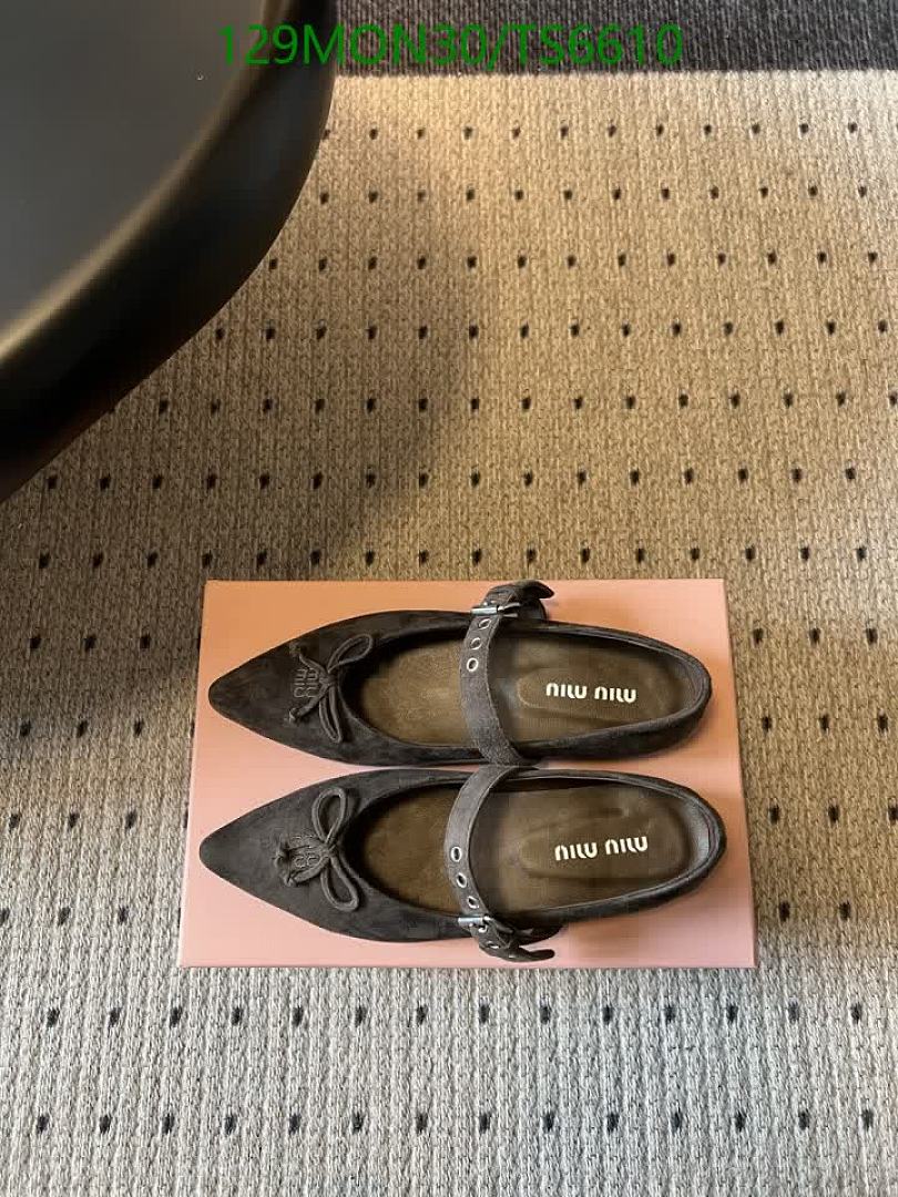 Miu Miu-Shoes(Women) Code: TS6610 $: 129USD