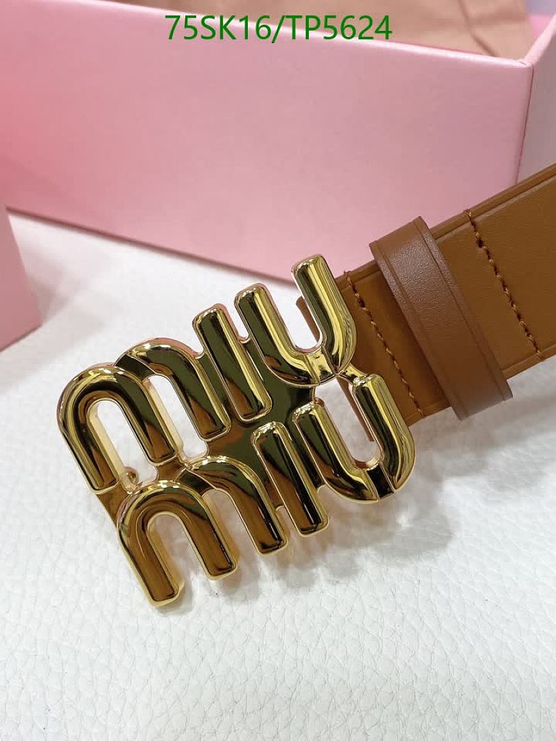 MIU MIU-Belts Code: TP5624 $: 75USD