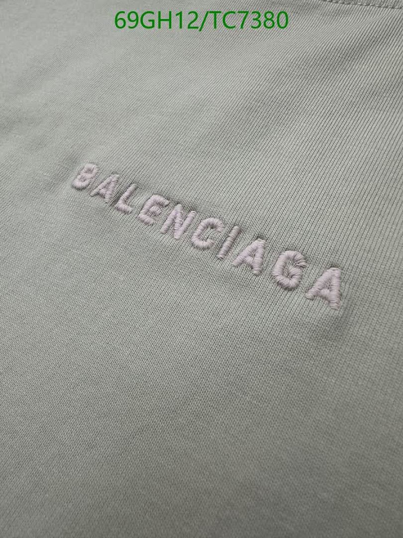 Balenciaga-Clothing Code: TC7380 $: 69USD
