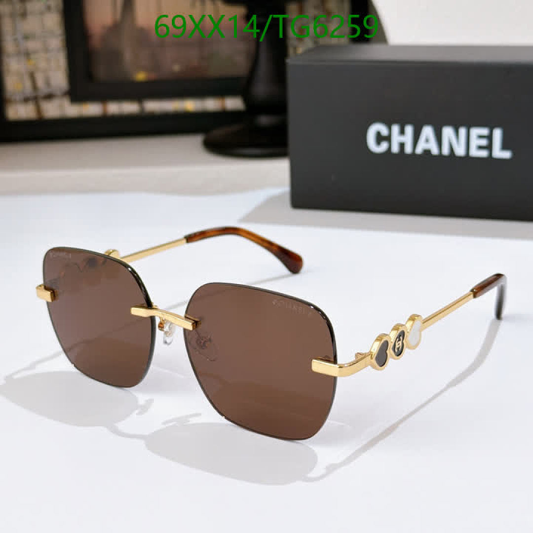 Chanel-Glasses Code: TG6259 $: 69USD