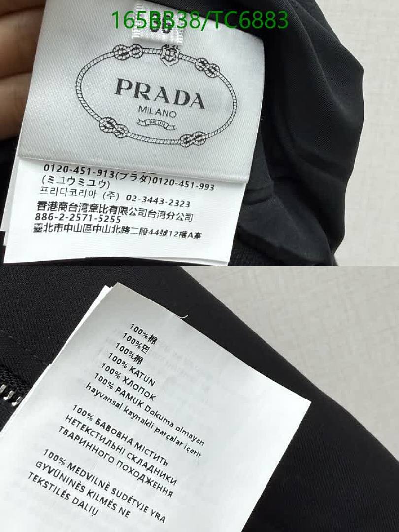 Prada-Clothing Code: TC6883 $: 165USD