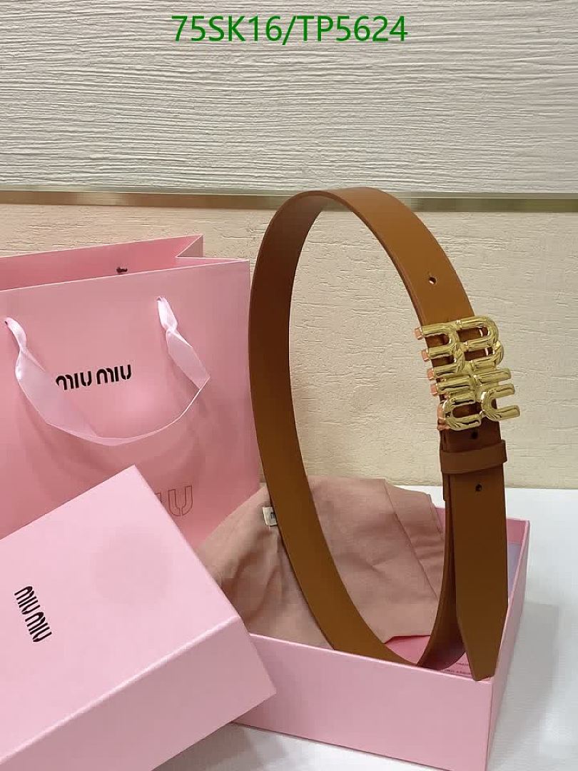 MIU MIU-Belts Code: TP5624 $: 75USD