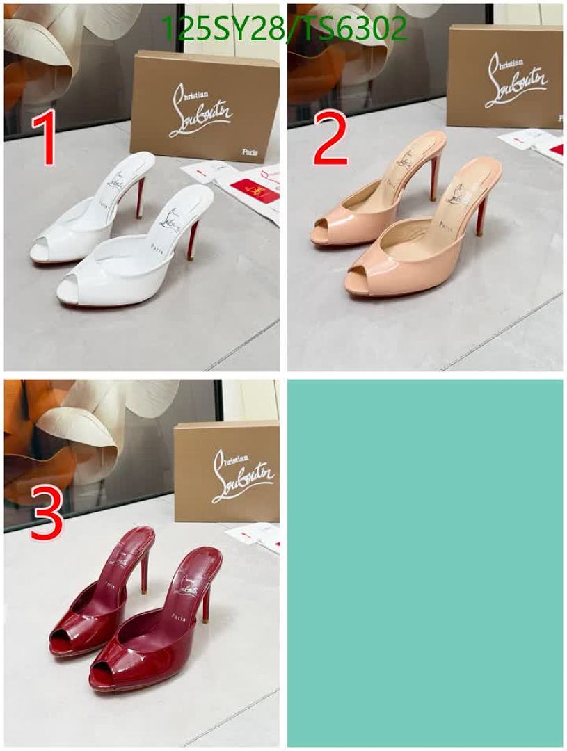 Christian Louboutin-Shoes(Women) Code: TS6302 $: 125USD