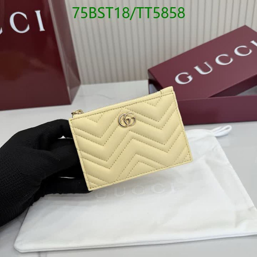 Gucci-Wallets(5A) Code: TT5858 $: 75USD