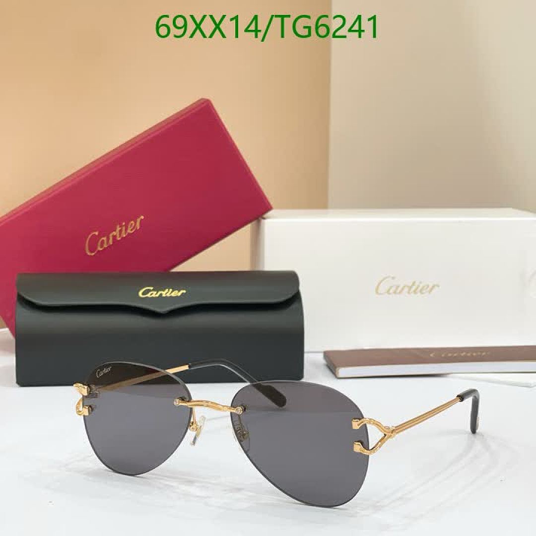 Cartier-Glasses Code: TG6241 $: 69USD