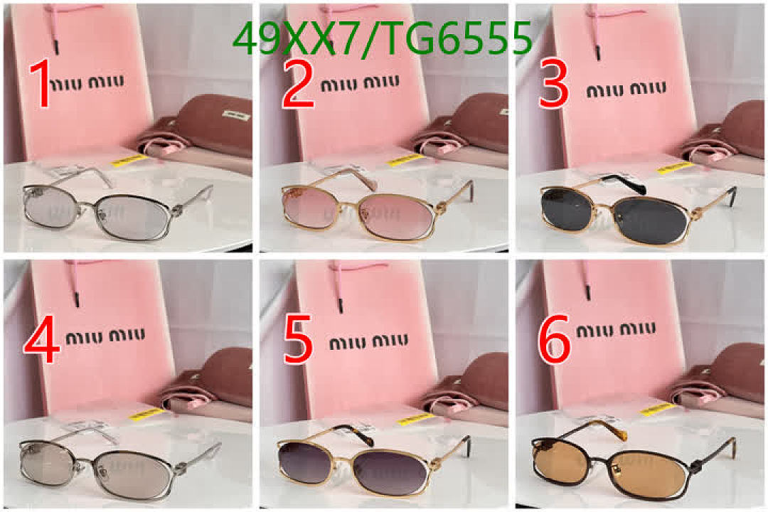 Miu Miu-Glasses Code: TG6555 $: 49USD