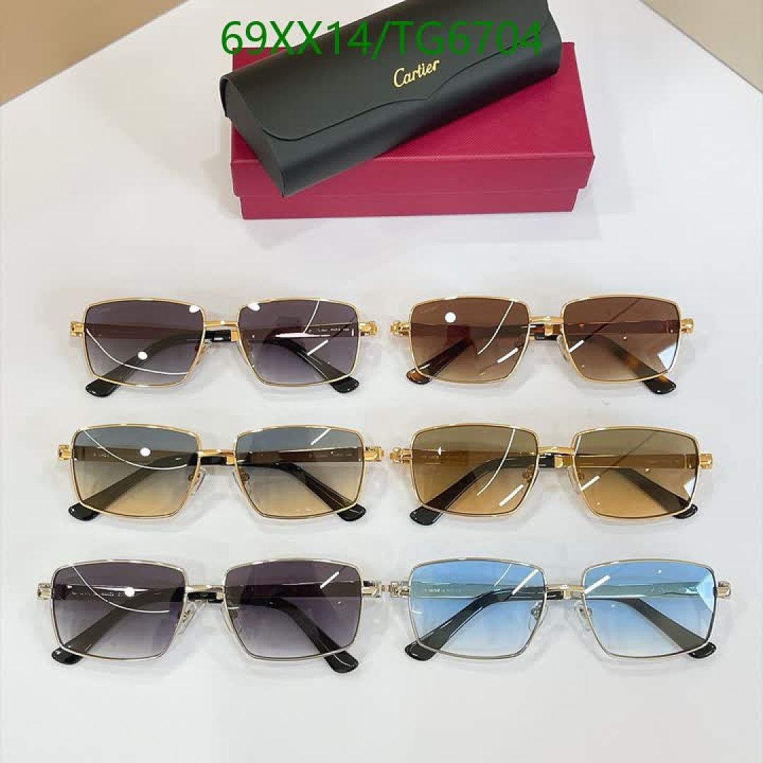 Cartier-Glasses Code: TG6704 $: 69USD
