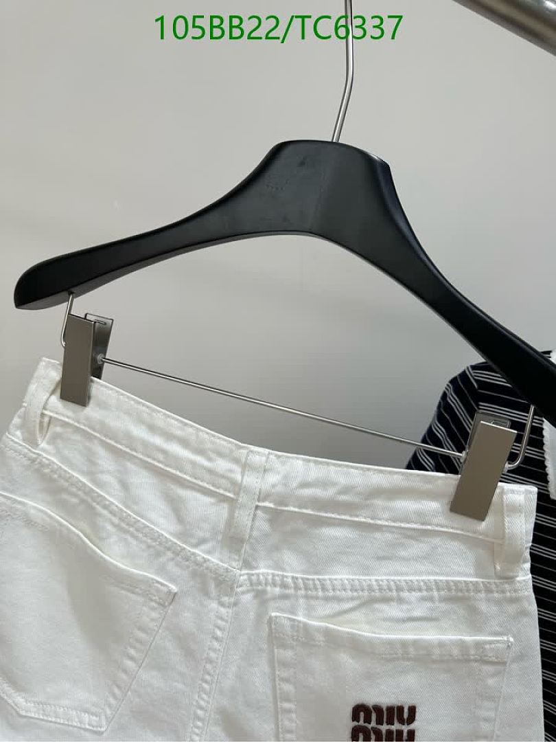 Miu Miu-Clothing Code: TC6337 $: 105USD