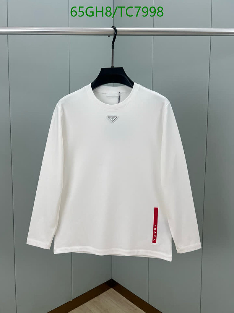 Prada-Clothing Code: TC7998 $: 65USD