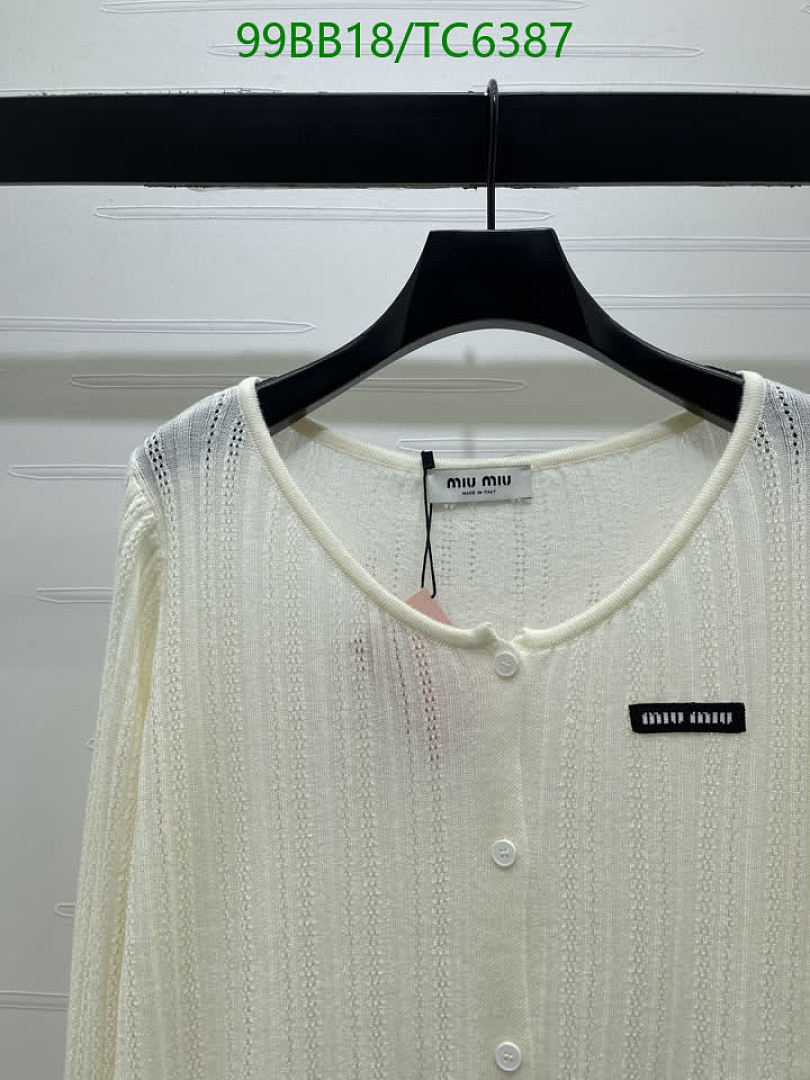 Miu Miu-Clothing Code: TC6387 $: 99USD