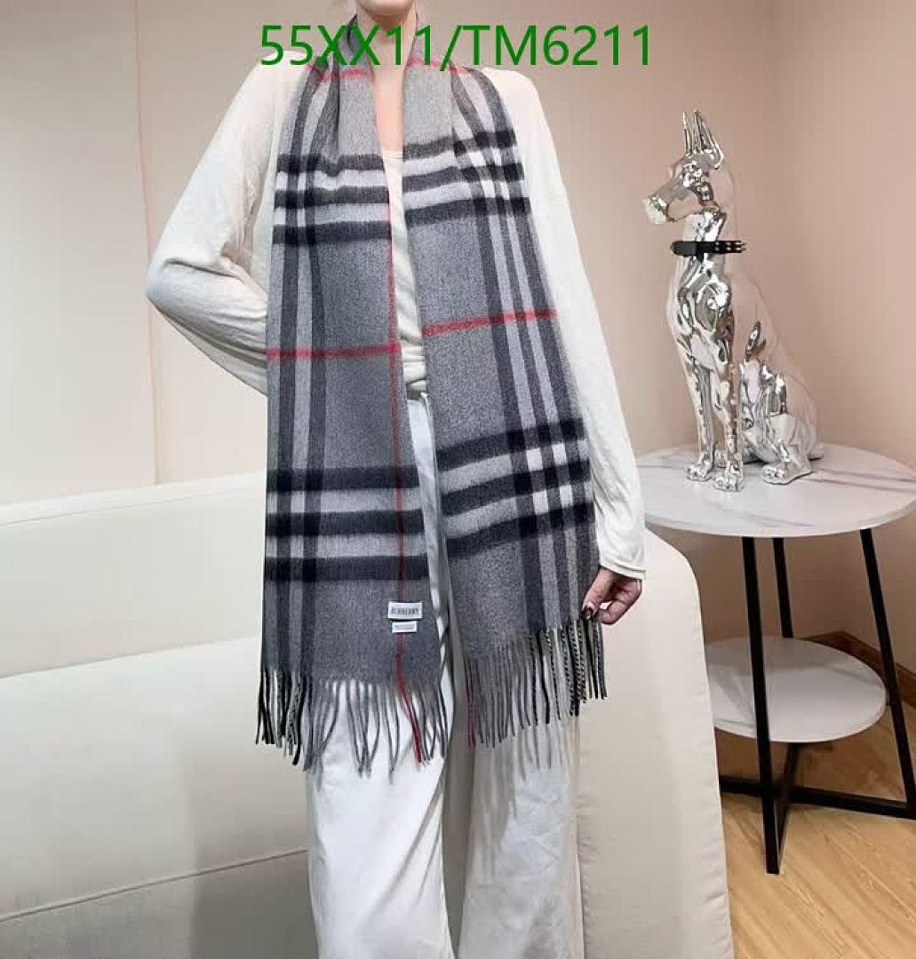 Burberry-Scarves Code: TM6211 $: 55USD