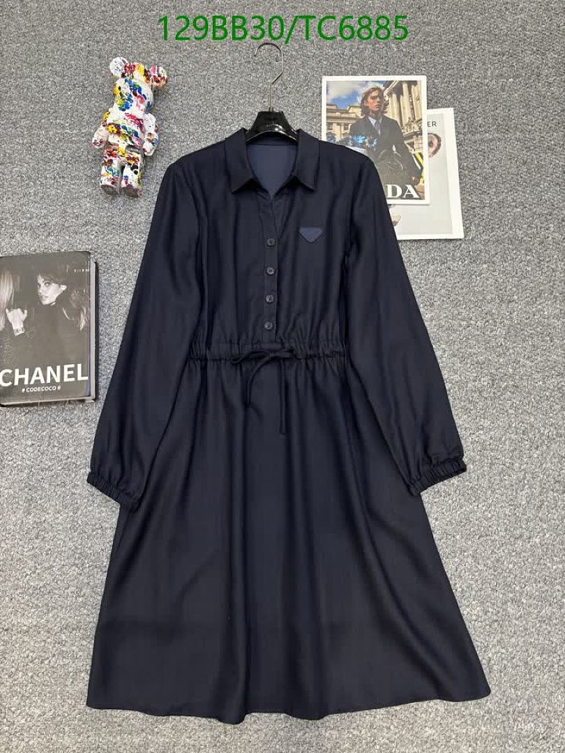 Prada-Clothing Code: TC6885 $: 129USD