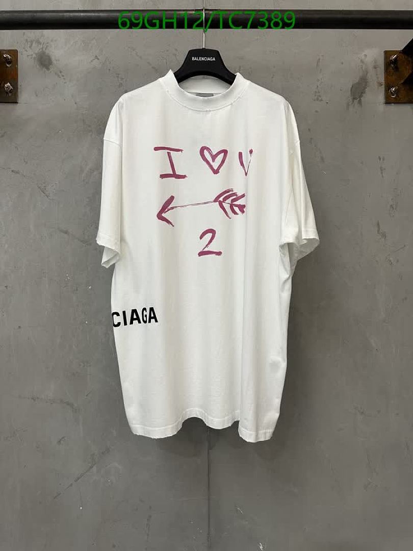 Balenciaga-Clothing Code: TC7389 $: 69USD