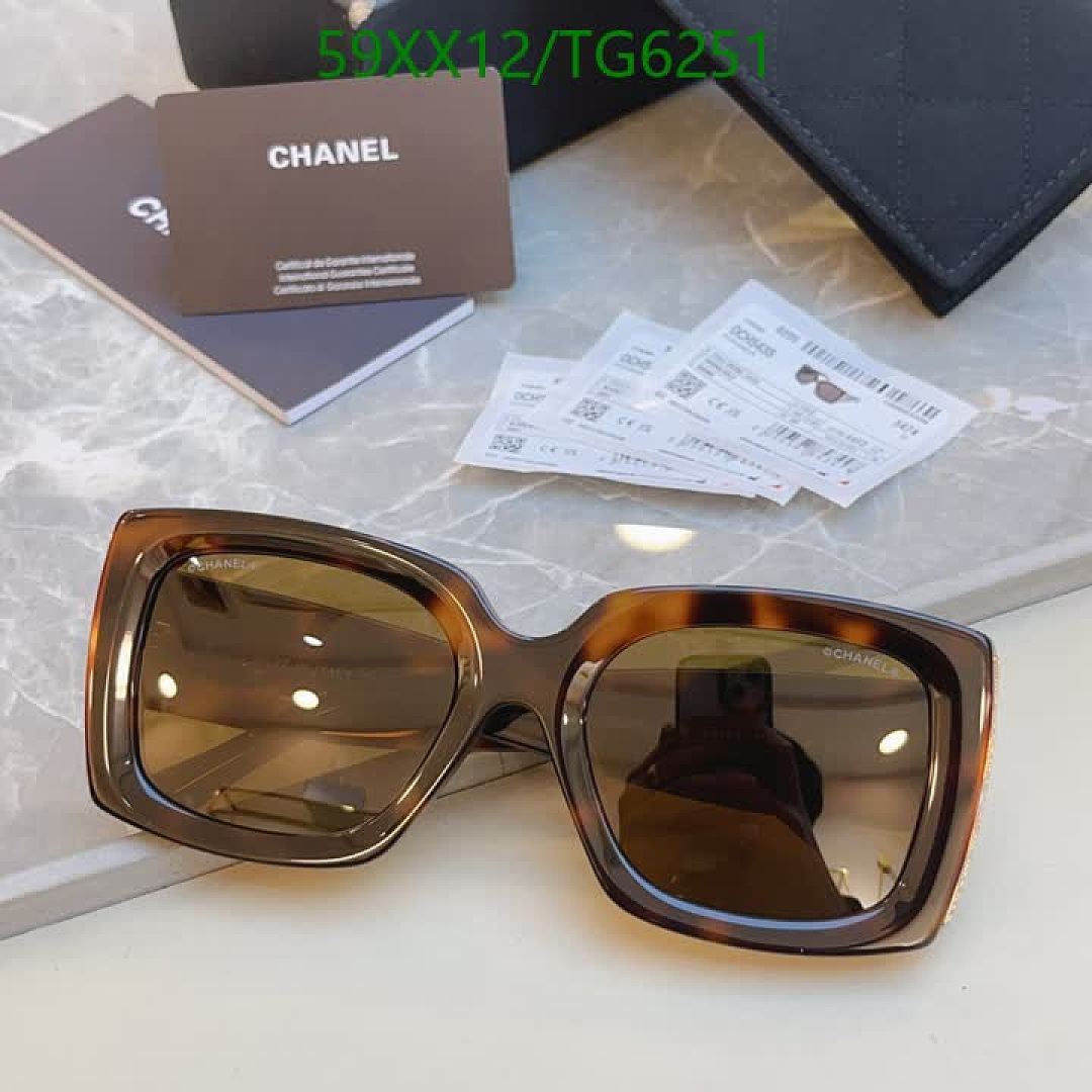 Chanel-Glasses Code: TG6251 $: 59USD