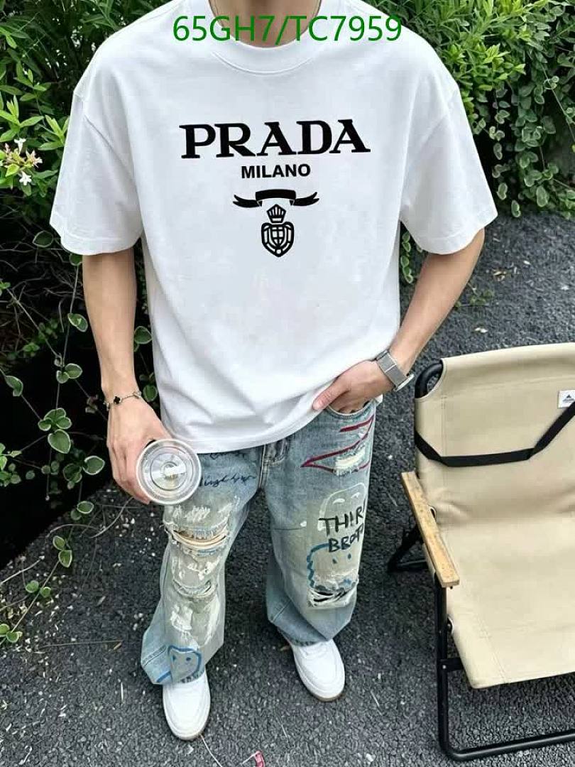 Prada-Clothing Code: TC7959 $: 65USD
