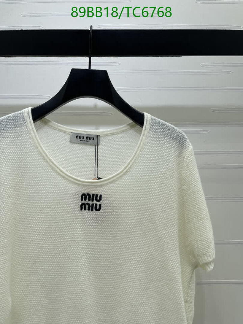 Miu Miu-Clothing Code: TC6768 $: 89USD
