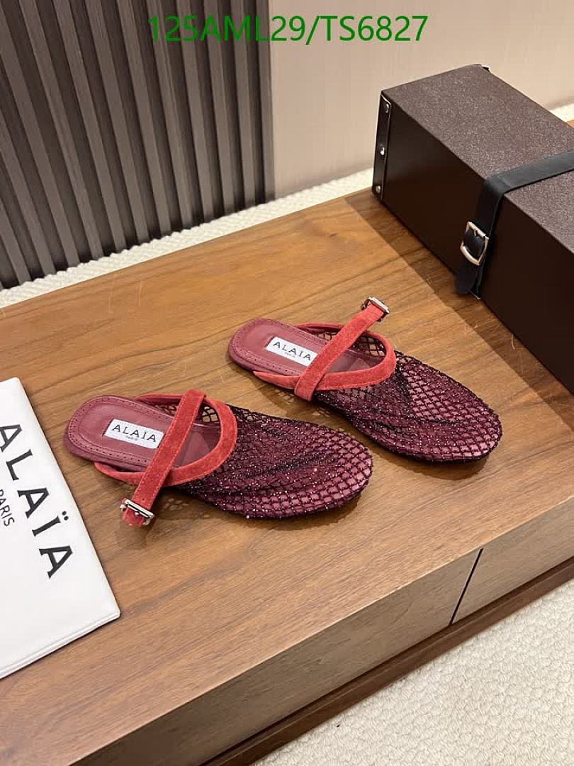 Alaia-Shoes(Women) Code: TS6827 $: 125USD