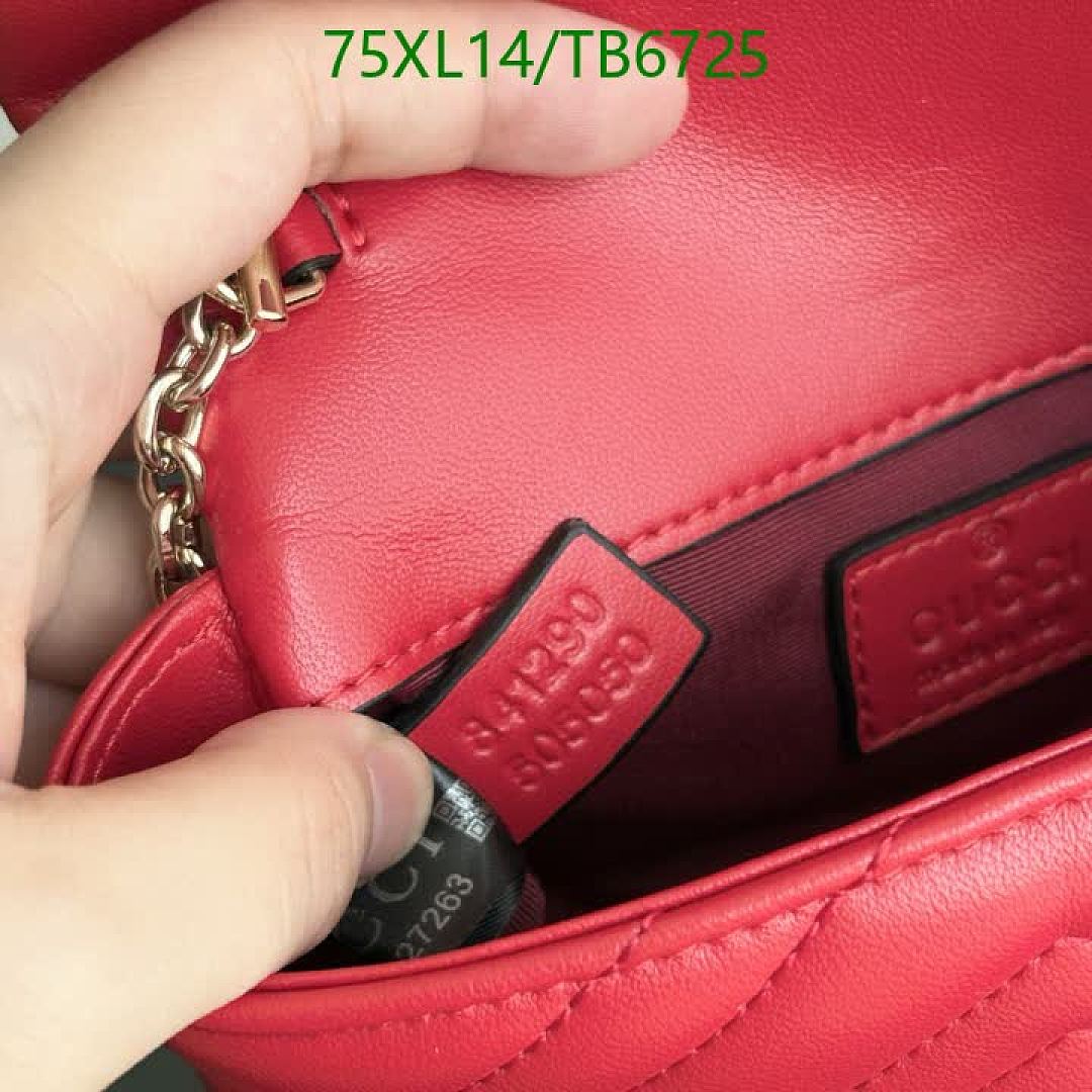 Gucci-Bags(4A) Code: TB6725 $: 75USD