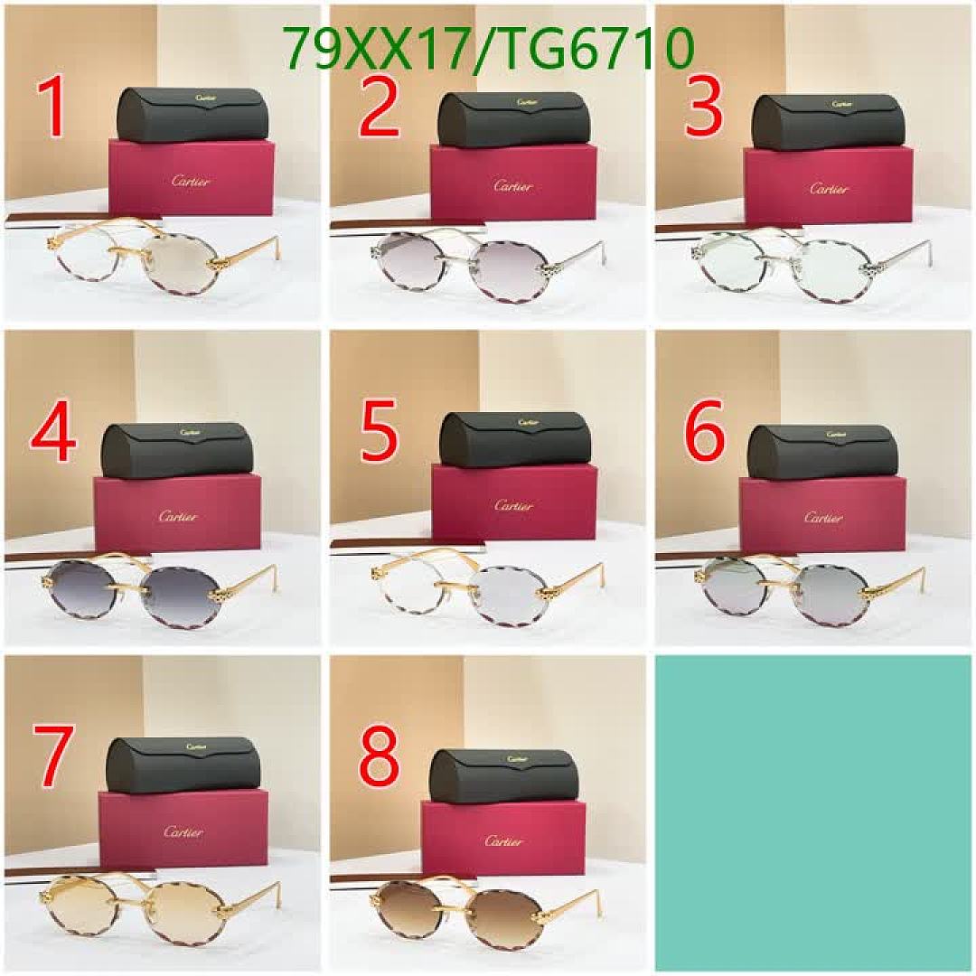 Cartier-Glasses Code: TG6710 $: 79USD