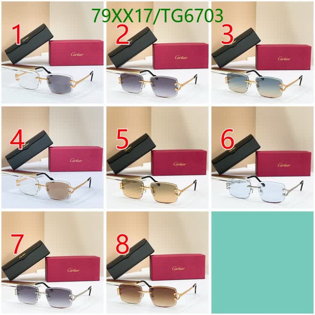 Cartier-Glasses Code: TG6703 $: 79USD