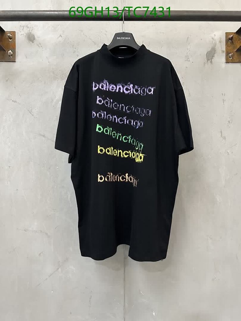 Balenciaga-Clothing Code: TC7431 $: 69USD