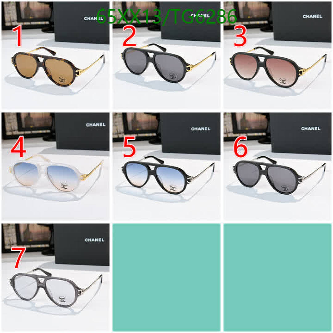 Chanel-Glasses Code: TG6286 $: 65USD