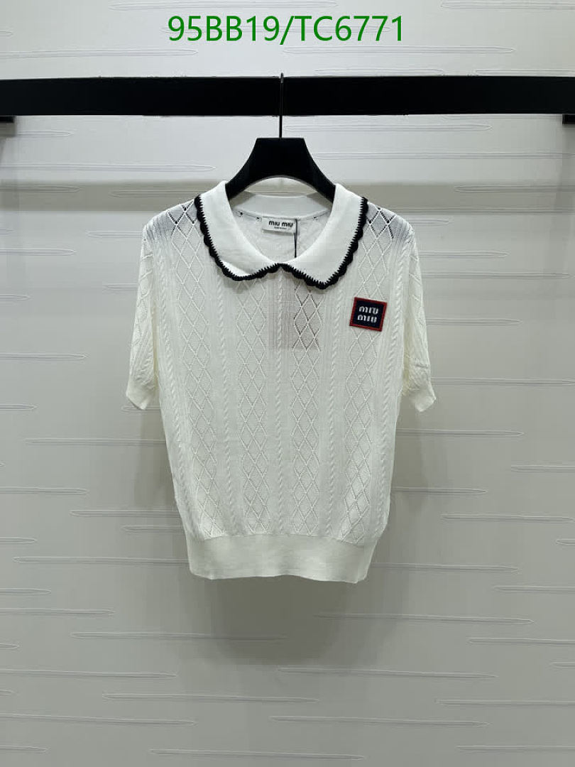 Miu Miu-Clothing Code: TC6771 $: 95USD