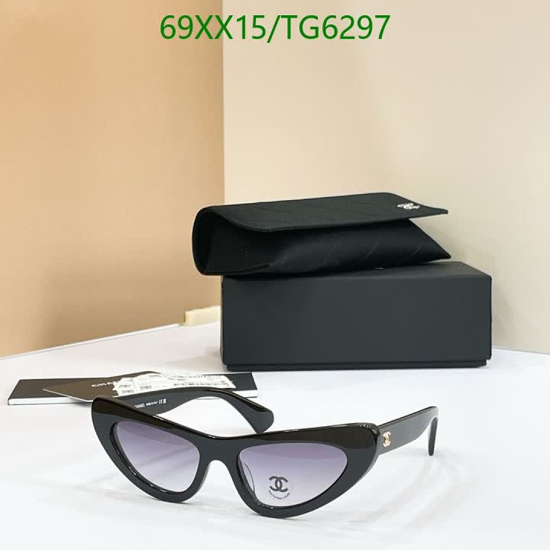 Chanel-Glasses Code: TG6297 $: 69USD