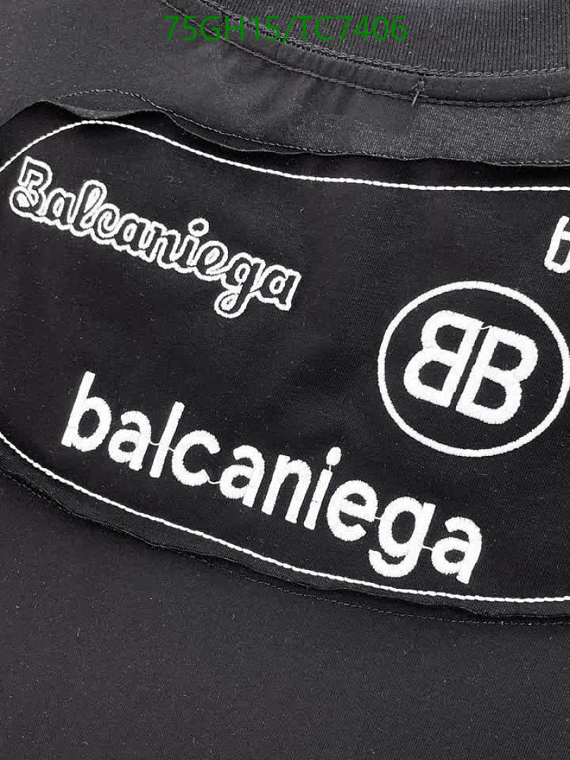 Balenciaga-Clothing Code: TC7406 $: 75USD