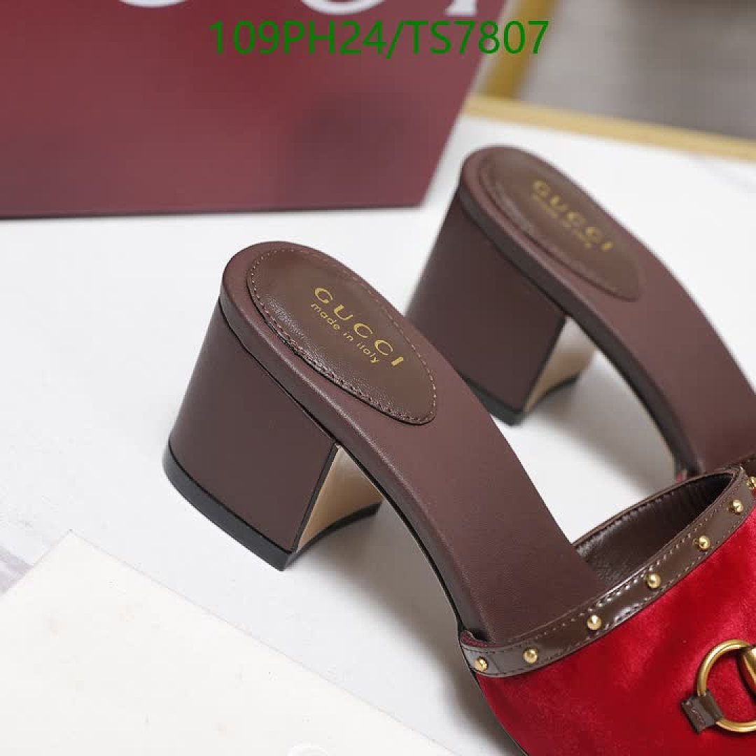 Gucci-Shoes(Women) Code: TS7807 $: 109USD