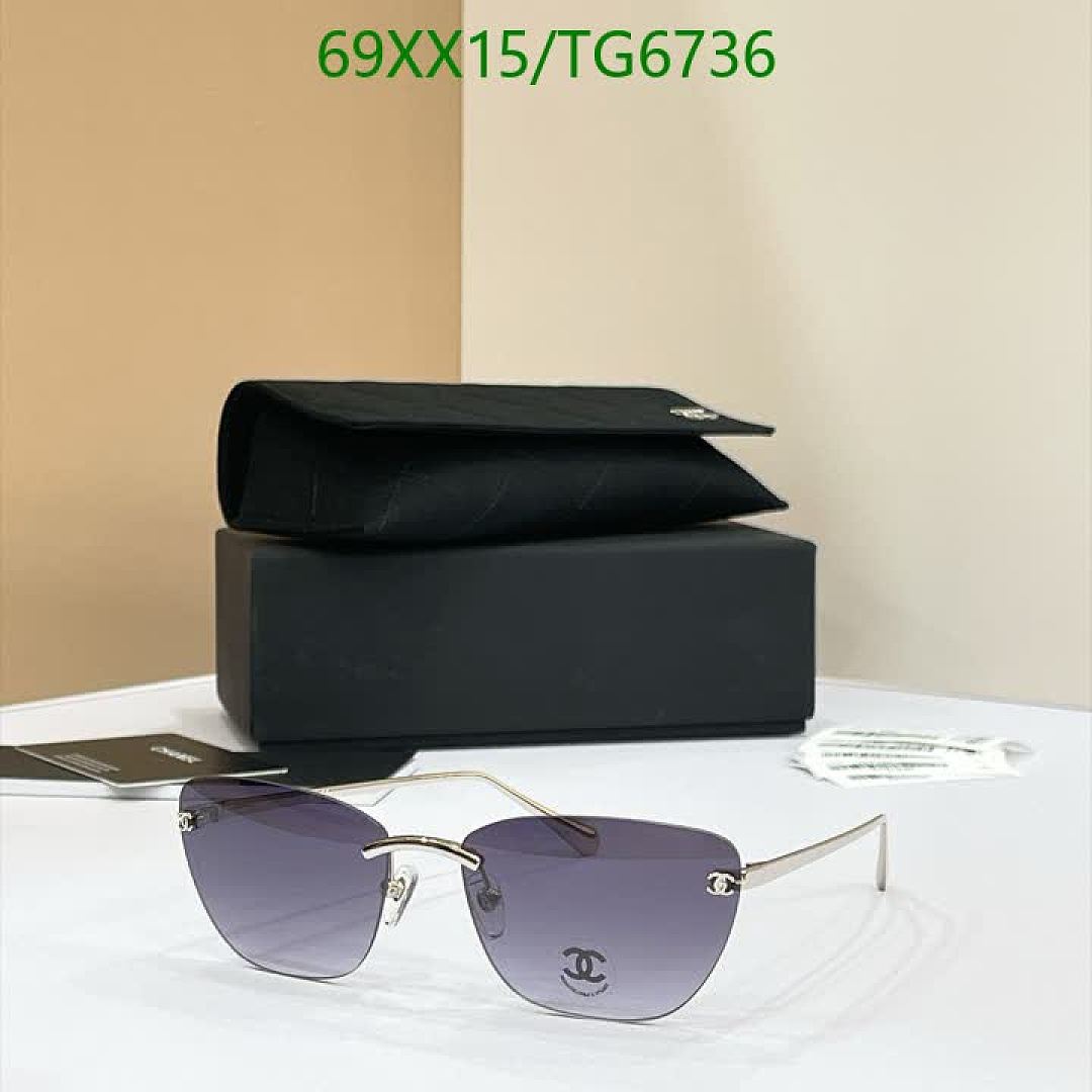 Chanel-Glasses Code: TG6736 $: 69USD