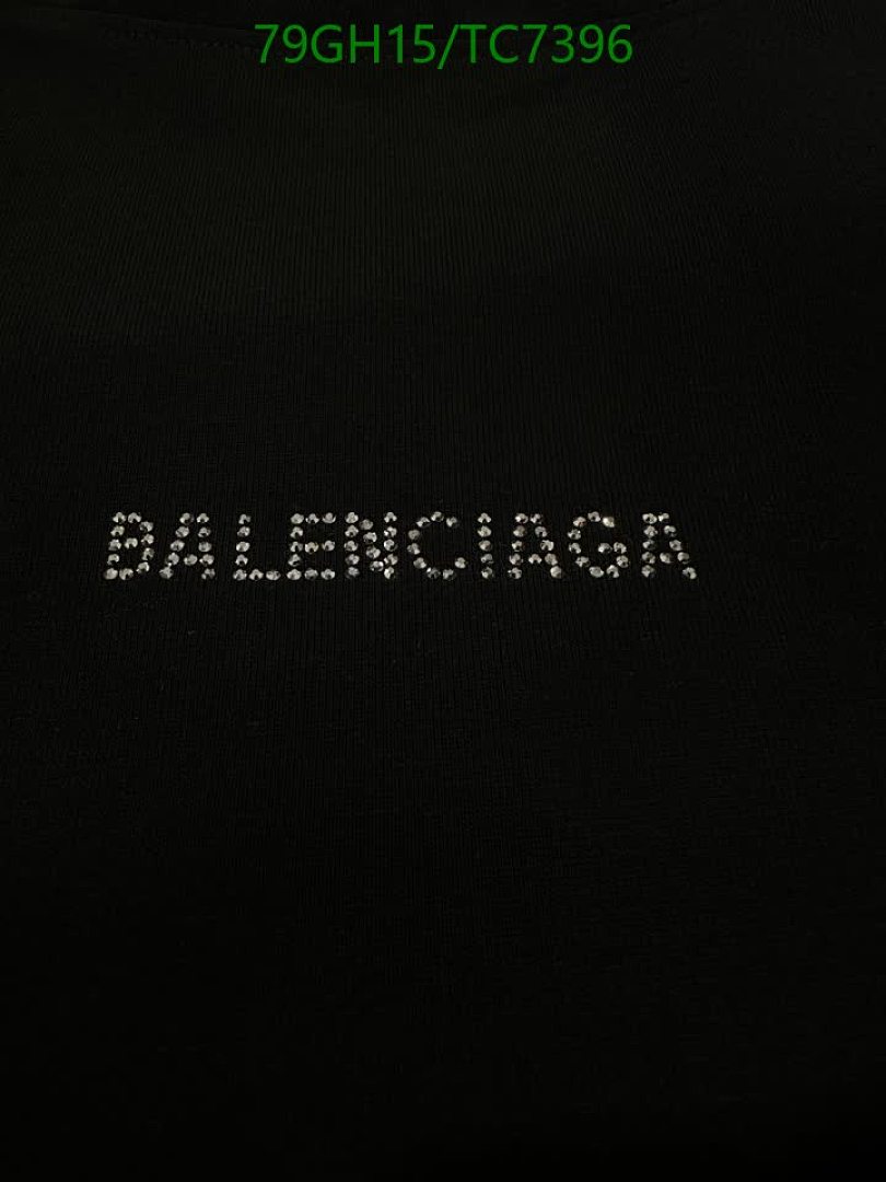 Balenciaga-Clothing Code: TC7396 $: 79USD