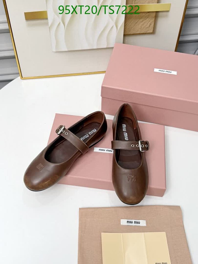 Miu Miu-Shoes(Women) Code: TS7222 $: 95USD