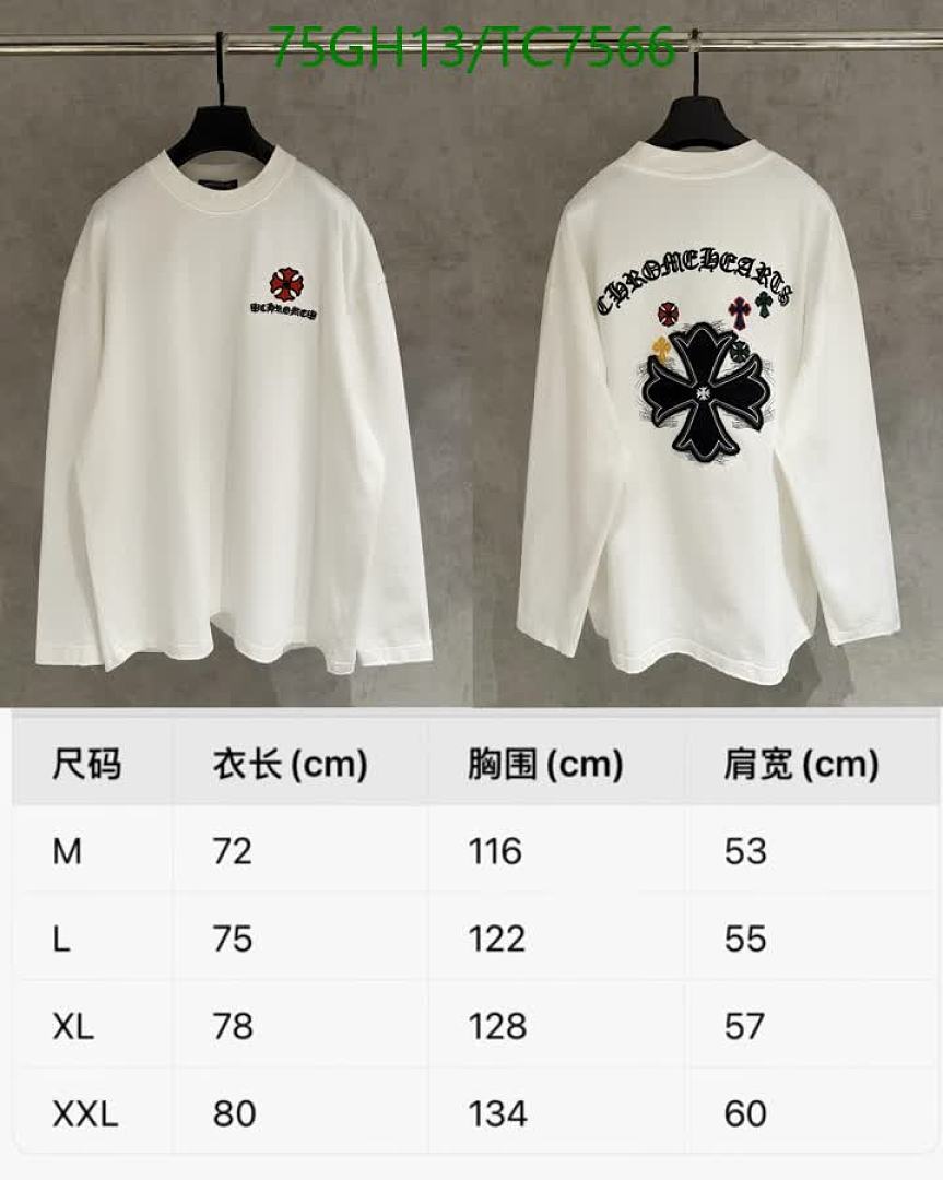 Chrome Hearts-Clothing Code: TC7566 $: 75USD