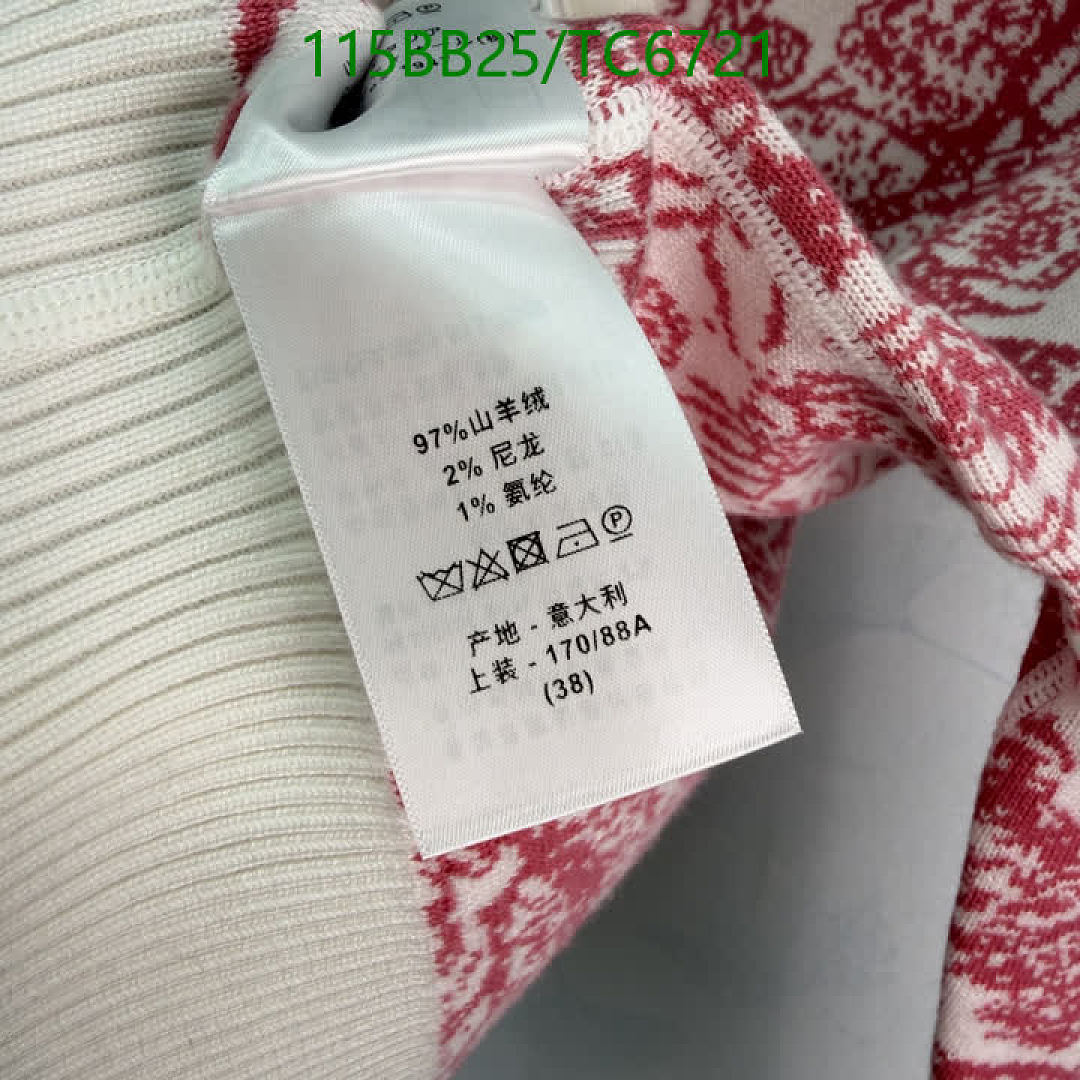 Dior-Clothing Code: TC6721 $: 115USD