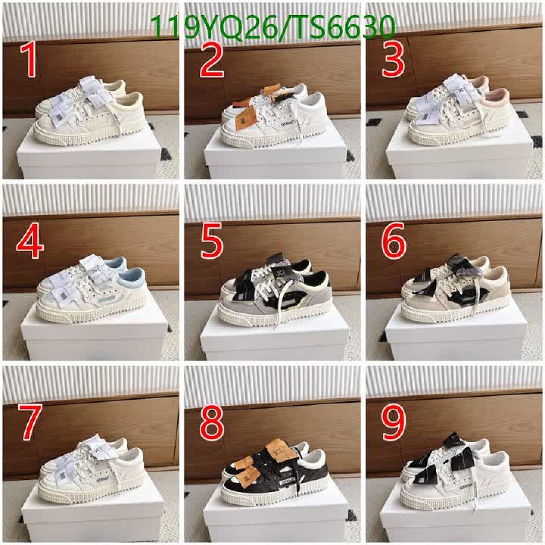 Off-White-Shoes(Men) Code: TS6630 $: 119USD